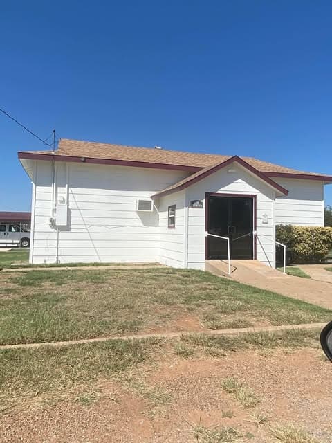 Church building exterior