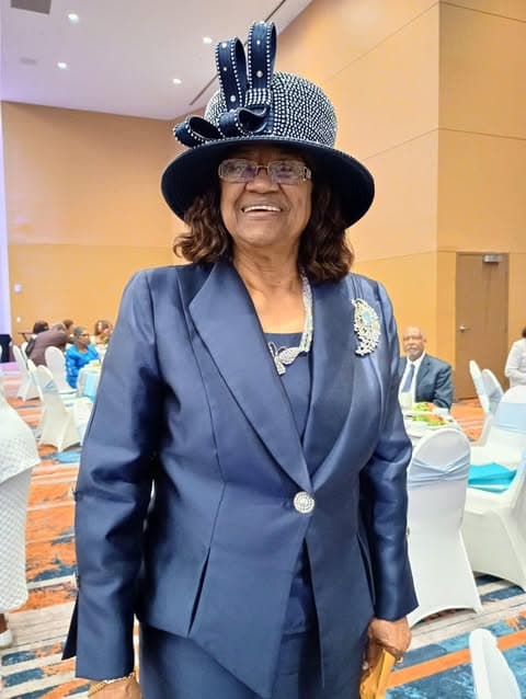 Church mother at a banquet